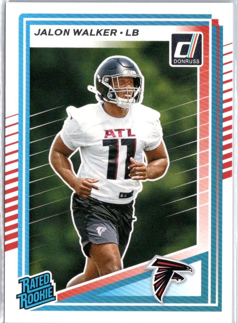 2025 Donruss #344 Jalon Walker Falcons RC
