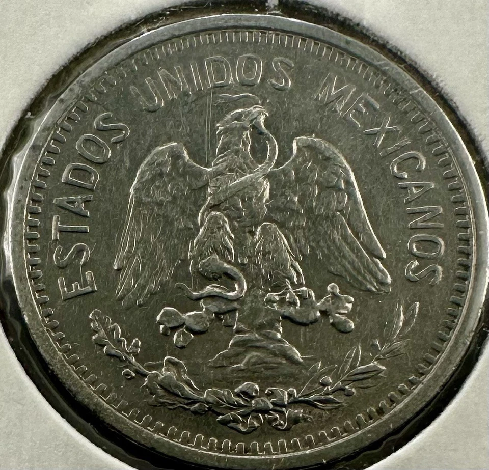 Mexico 1906 5 Centavos – KM#421 – Bronze Coin – Uncirculated – Sharp Details! - Image 2 of 2