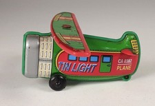 Blechspielzeug, KAZ France, Tin Light, Plane CA 0382, DEFEKT, FEHLTEILE #CW718