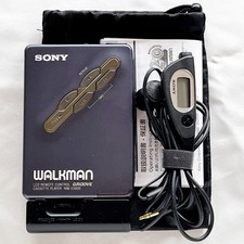 SONY WM-EX600 2000 w/Accessories Walkman Cassette Player From Japan Tested