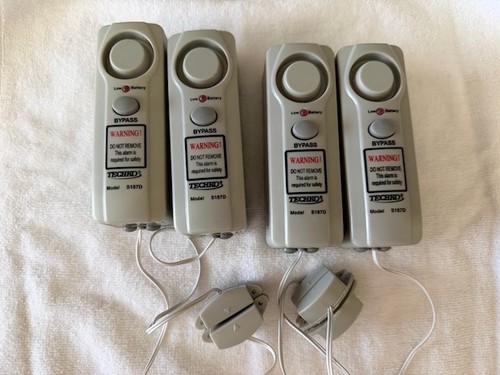 Techko  S187D Safe Swimming Pool Entry Alarm - 2 Equals 1 Pair