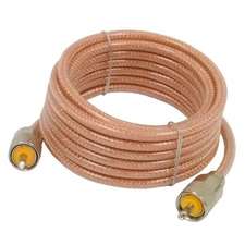 CB Antenna Mini-8 Coax Cable with PL-259 Connectors in Clear, 12 Ft. Search on A