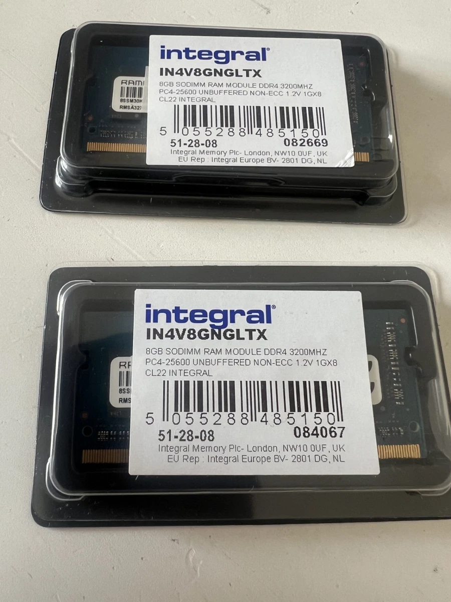 Memoria RAM Lenovo DDR4 8GB 3200MHz 1,2V &ndash; Modulo SM30N76727 Per Notebook