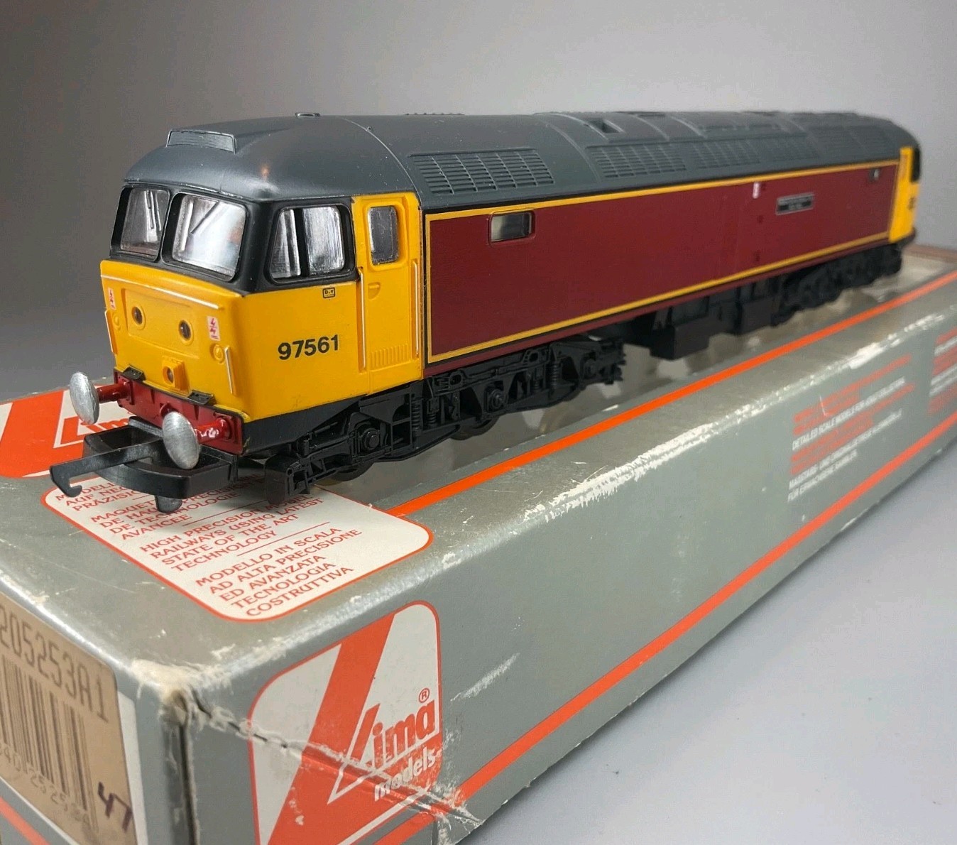 Boxed Lima 205253 Midland Counties Railway 150 Diesel Loco 97561 BR Maroon OO