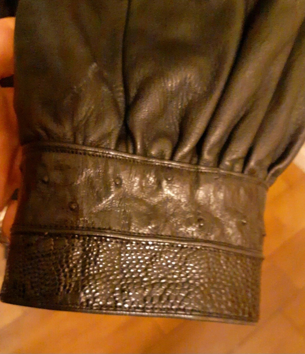 Vintage Authentic HETTABRETZ  Lamb Python Snakesk… - image 6