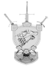 Game Of Thrones House of Stark Sigil Collectable Metal Earth Model ICX125