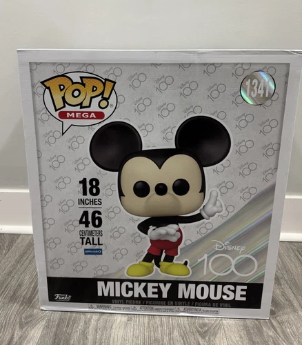 Mega Funko Pop Disney Mickey Mouse 1341 100th Anniversary Exclusive NEW