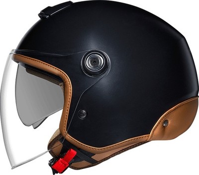 Nexx Y.10 Sunny Open Face Motorcycle Helmet Black