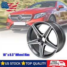 For Mercedes E300 E350 E400 E450 E550 C300 New 18" X 8.5" Replacement Rim Wheel
