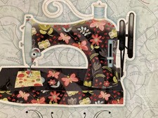 Panel 22" x 42"  Studio E Love You Sew Nancy Archer Cotton Multicolor, 6627P