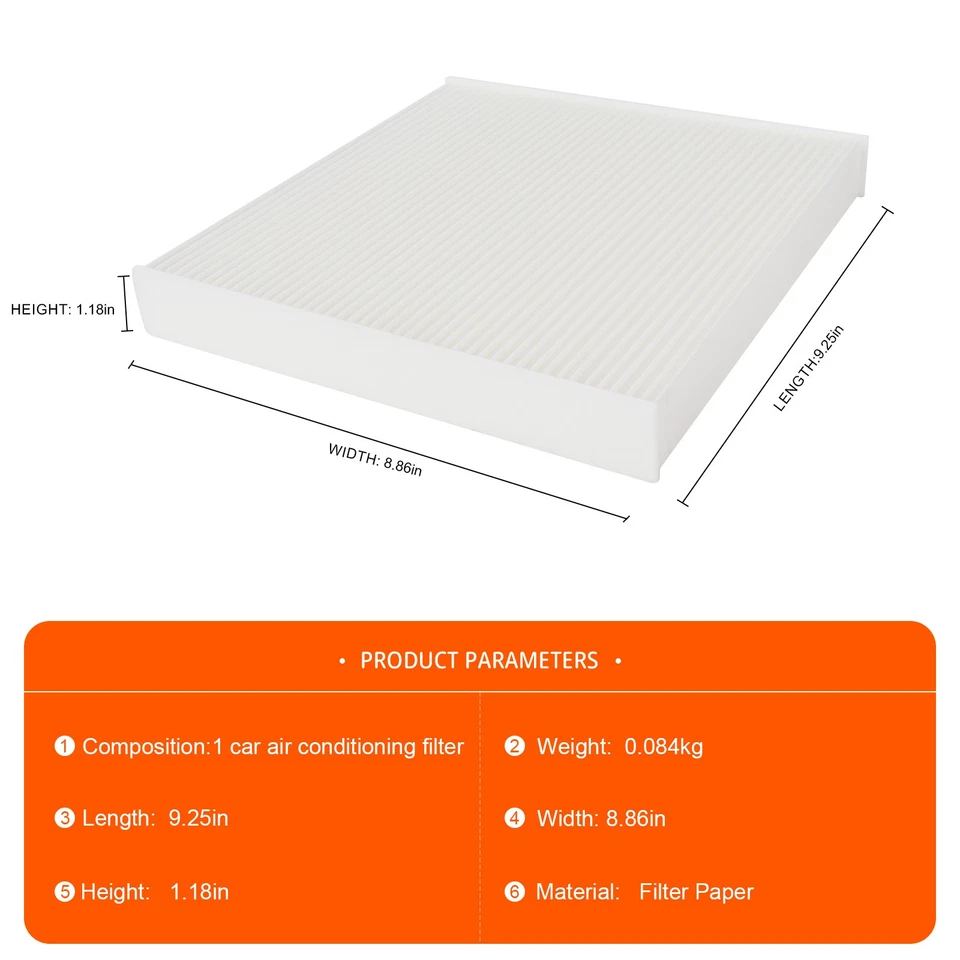 FILTRO DE AIRE MOTOR Y CABINA PARA ACURA TL 2009-2014 HONDA ACUERDO 2008-2012 V6 Foto 3 de 3