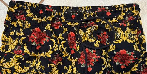 Men's Ricky Singh Denim and Flower Shirt; w/Cactus Shorts Sz M, 32 - Picture 4 of 11
