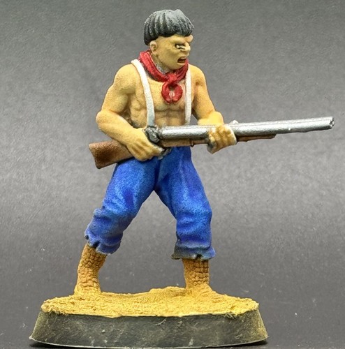 Painted Characters of Wild West the Chinese Rail Worker collection miniature - Picture 13 of 14