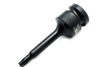 TMAX T-30 3'' Long Black Impact Torx Socket Bit 1/2 Inch Square Drive Auto Tool