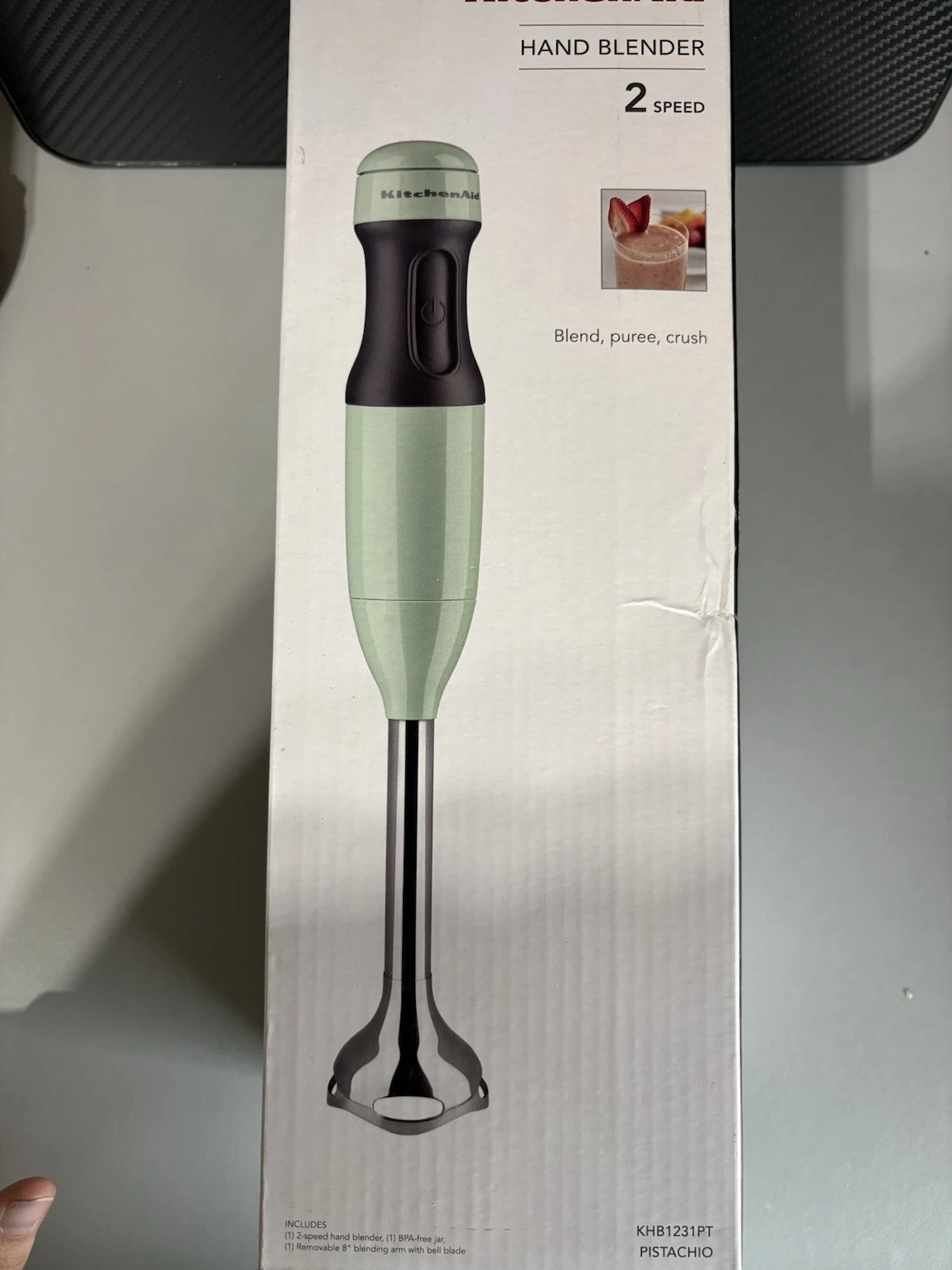 KitchenAid Kitchen Aid Hand Blender Pistachio KHB1231PT - New Sealed - Free S&H