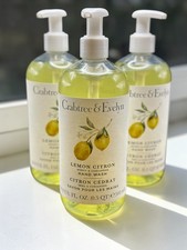 Crabtree Evelyn Lemon Citron Honey Coriander Hand Wash 16.9oz Lot of 3 NEW