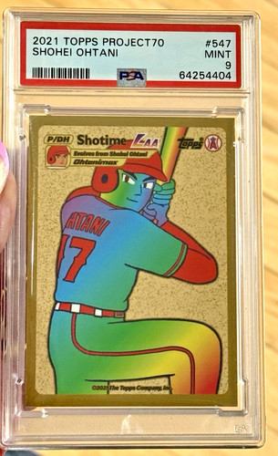 2021 Topps Project 70 Shohei Ohtani Pokemon #547 PSA 9