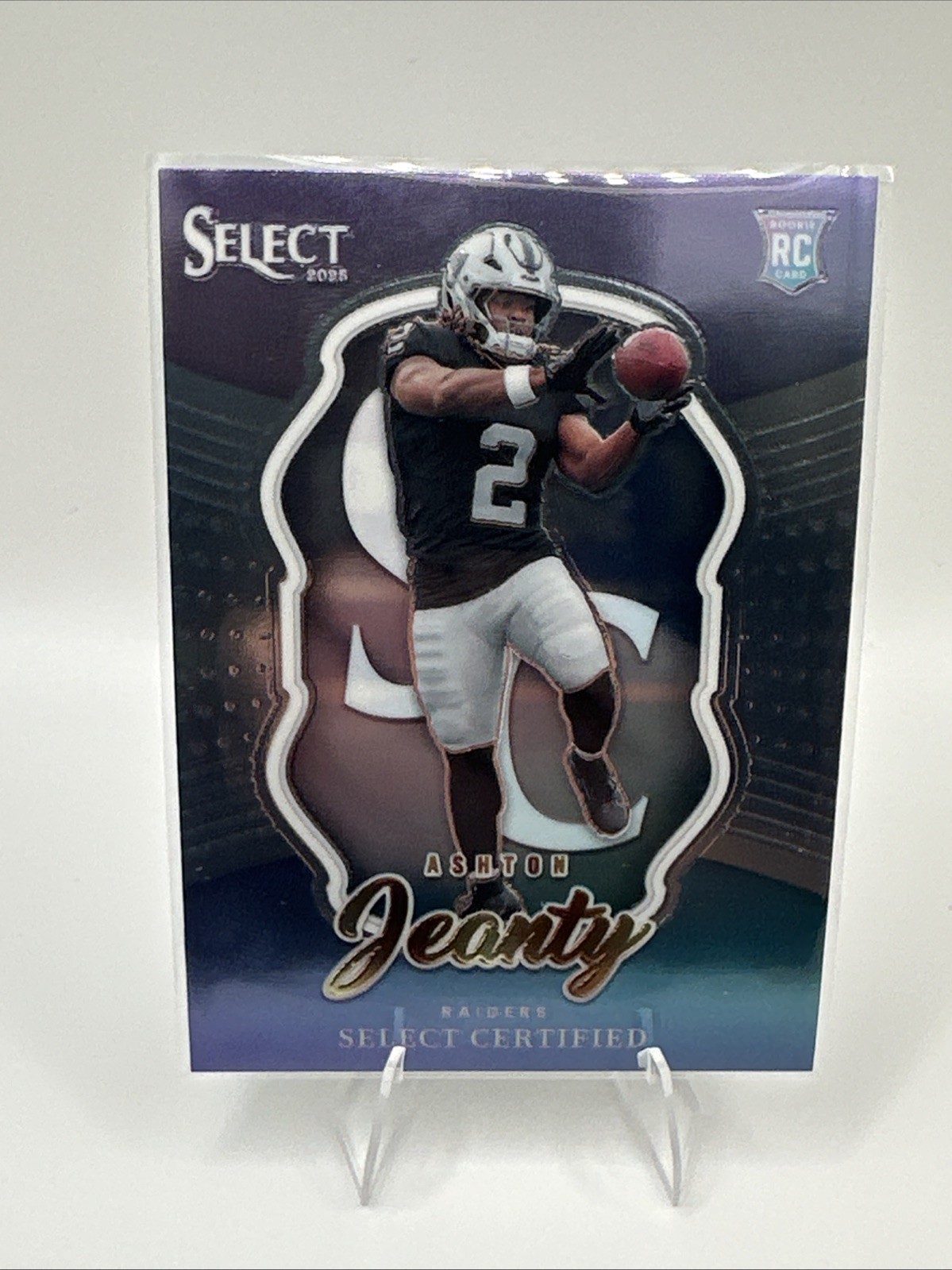 2025 Panini Select - Select Certified Rookies Ashton Jeanty #4 (RC)