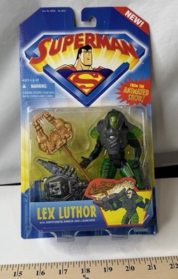 Vintage 1996 Kenner Superman The Animated Series LEX LUTHOR Action Figure NEW