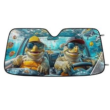 Sun Shade for Car Windshield - Foldable Car Sunshade Windshield for Turtle