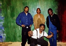 Rappers Kilo Wildstyle Never and Coldhard of Crucial Conflict pose- Old Photo 1