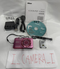 Nikon COOLPIX S3600 20.1MP Digital Camera - Pink for sale online
