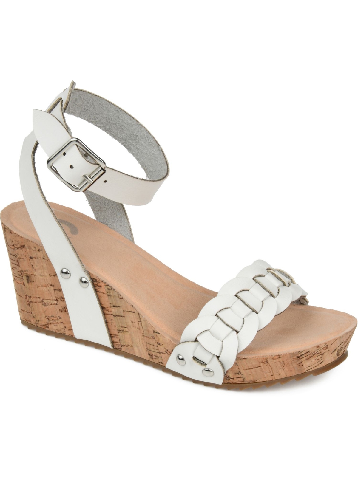 Сбор Австралия женские белые 1 Brynklee платформа Клин сандалии 11 м