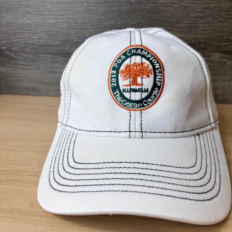 Kiawah Hat Cap Fitted S/M White PGA Authentic Golf Course - Image 2 of 4
