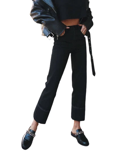 J brand black store cropped jeans