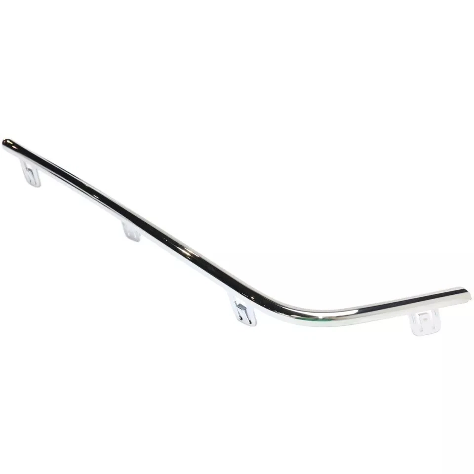 New Front Bumper Trim Chrome Left & Right Side Set of 2 Fits 2012-2014 Acura TL - Image 3 of 4