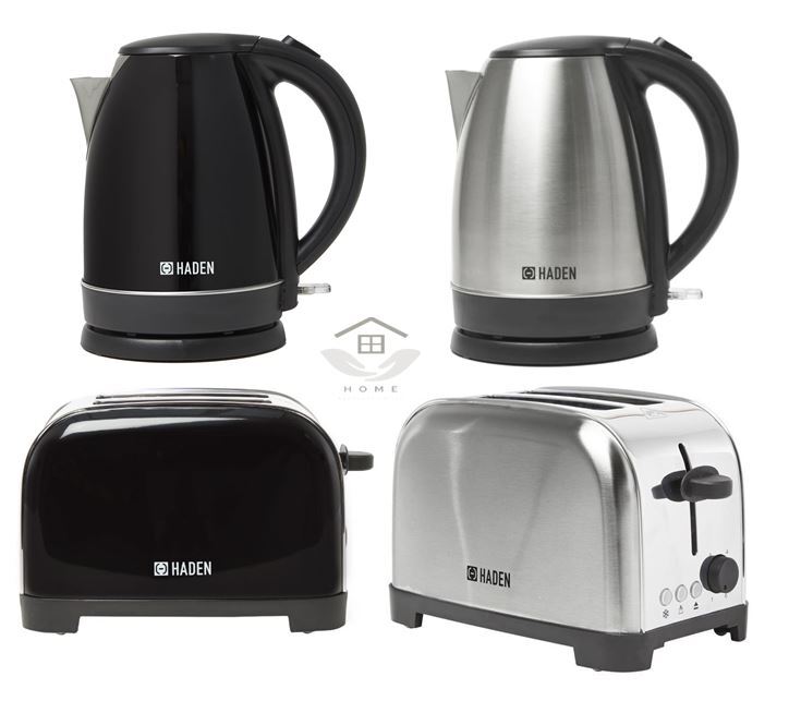 Haden Iver Kettle Electric Cordless Jug Fast Boil Black Or