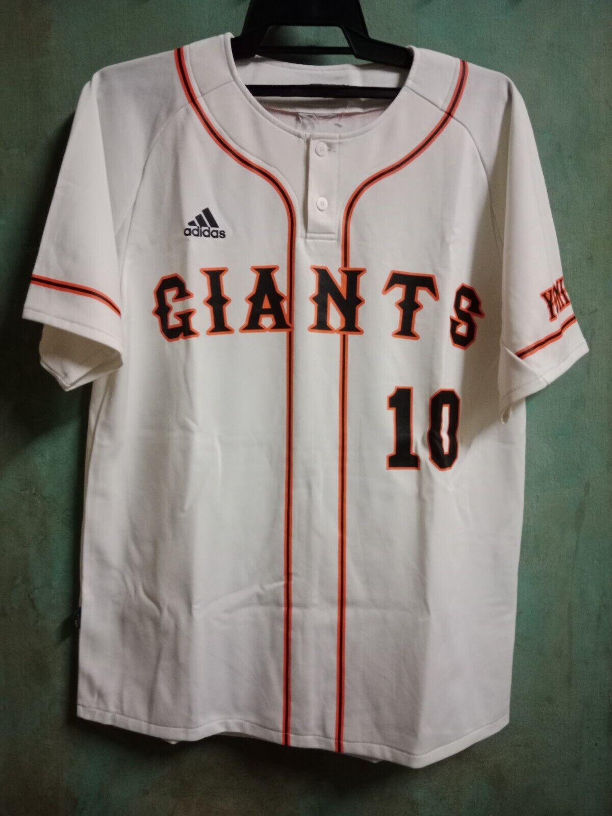 Adidas Yomiuri Giants #10 Shinnosuke Abe Japan Baseball Jersey NPB eBay
