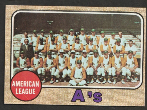 1968 Topps Baseball Cards Scegli una carta a scelta 295-660 EX X-MT 1/25 Set Break - Foto 421 di 490