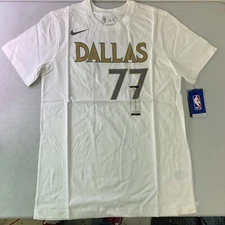Nike Luka Doncic Dallas Mavericks City Edition T-Shirt Men S/M/L/XL/XXL 2020 NBA