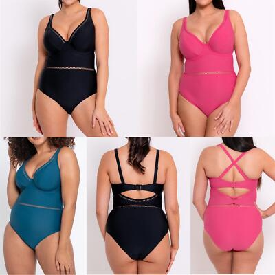Curvy Kate Bademode First Class Plunge Badeanzug Schwimmkostüm CS020605