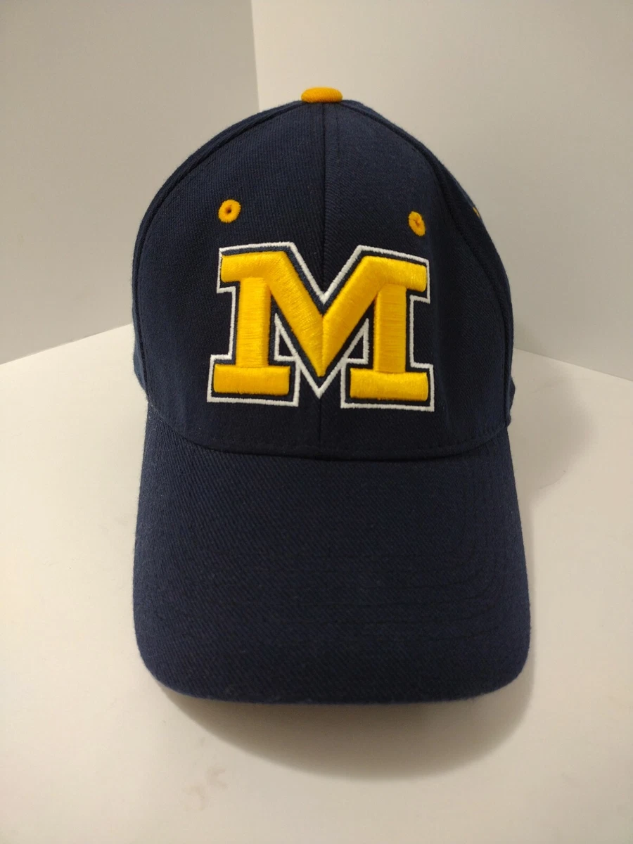 Michigan Wolverines Helmet Hat One Fit Flex Fit TOW Top Of The