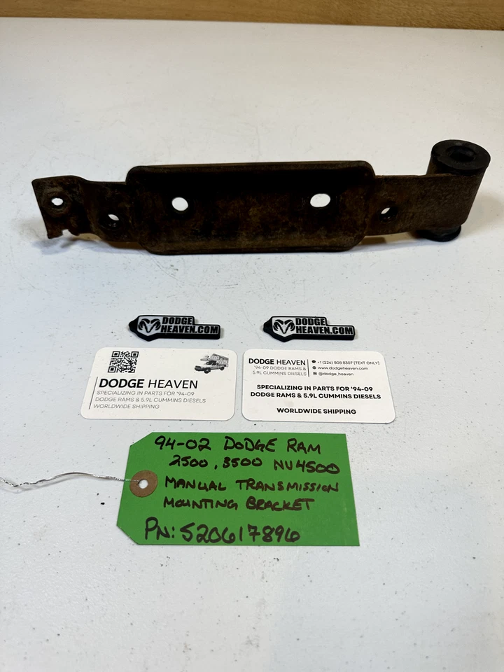 Dodge Ram 2500 3500 NV4500 1994-2002 soporte de montaje de transmisión montaje de escape Foto 2 de 4