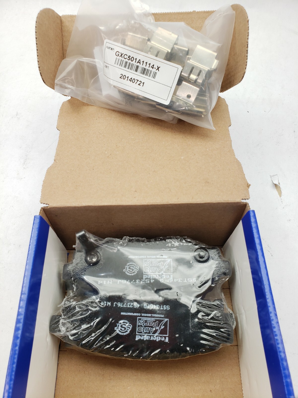 Barcoder Sign SST Disc Brake Pad Set Rear Federated D1430C | eBay