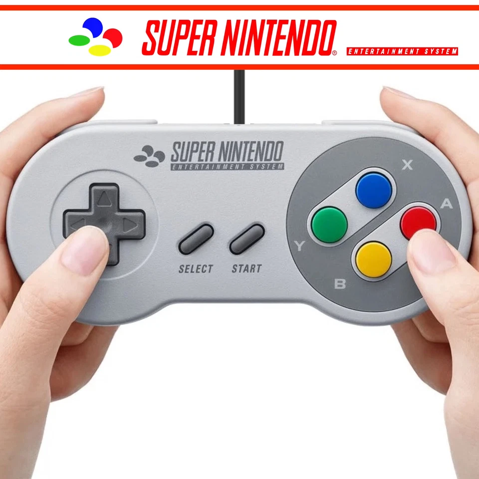 SNES / Super Nintendo Konsole + Mario Spiel, ORIGINAL Controller - Zustand: TOP - Bild 3 von 4