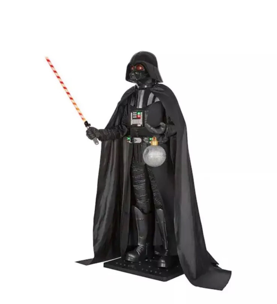 Star Wars Darth Vader フィギュア LEDライト付き Disney Darth Vader Home Depot Animated LED Animatronic Star Wars 7