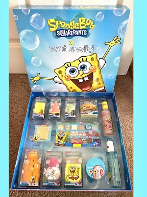 Wet n Wild SPONGEBOB SQUAREPANTS PR Box Complete 12pc Set Full