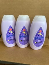  3 Ct Johnson's Bedtime Baby Lotion with NaturalCalm Essences 6.8 oz