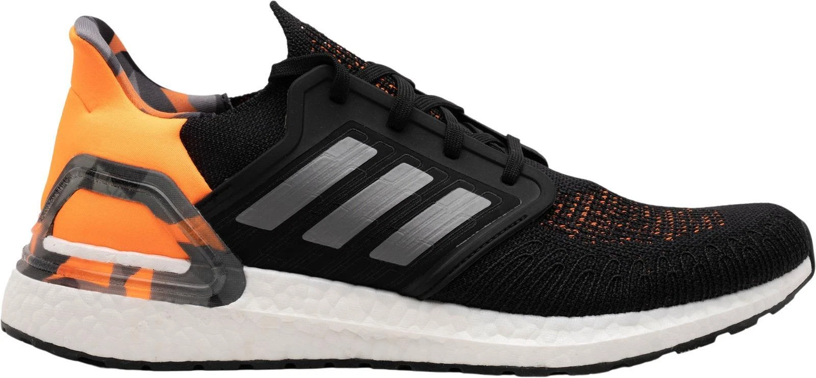 Adidas UltraBoost 20 Black Signal Orange Camo for sale | eBay display picture 1