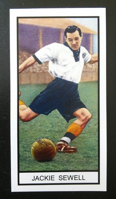 NOTTS COUNTY - JACKIE SEWELL - Memory Lane UK Football Sammelkarte 