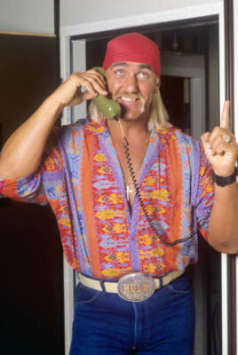 Hulk Hogan Suburban Commando Promotion In Germany 1991 OLD PHOTO 20