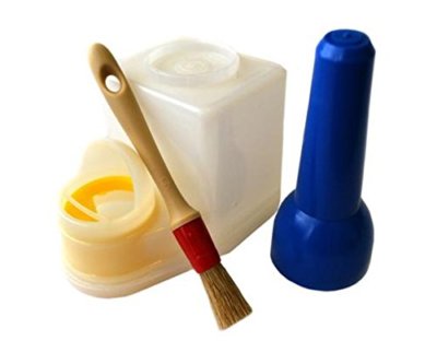 Leather Craft Glue Pot  and Brush  Cement Keeper Anti-Evaporation - Small, Giant