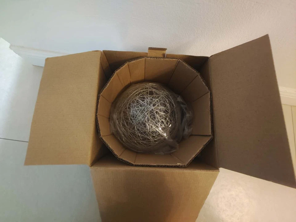 Paul Neuhaus WOMBLE Tischleuchte Edelstahl, 1-flammig, 20cm Durchmesse - Bild 4 von 4