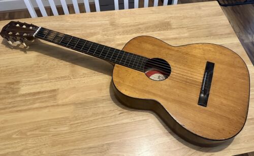 Vintage 1960s Tatra Classical Guitar - Nylon String Classic Foreign Acoustic - 第 1/8 張圖片