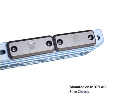 Pillar Chassis Forend Weights Stock Exterior M-LOK fits MDT 12.3oz