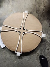 Taylor Made Foam Ring Buoy - 24" - Orange W/White Rope